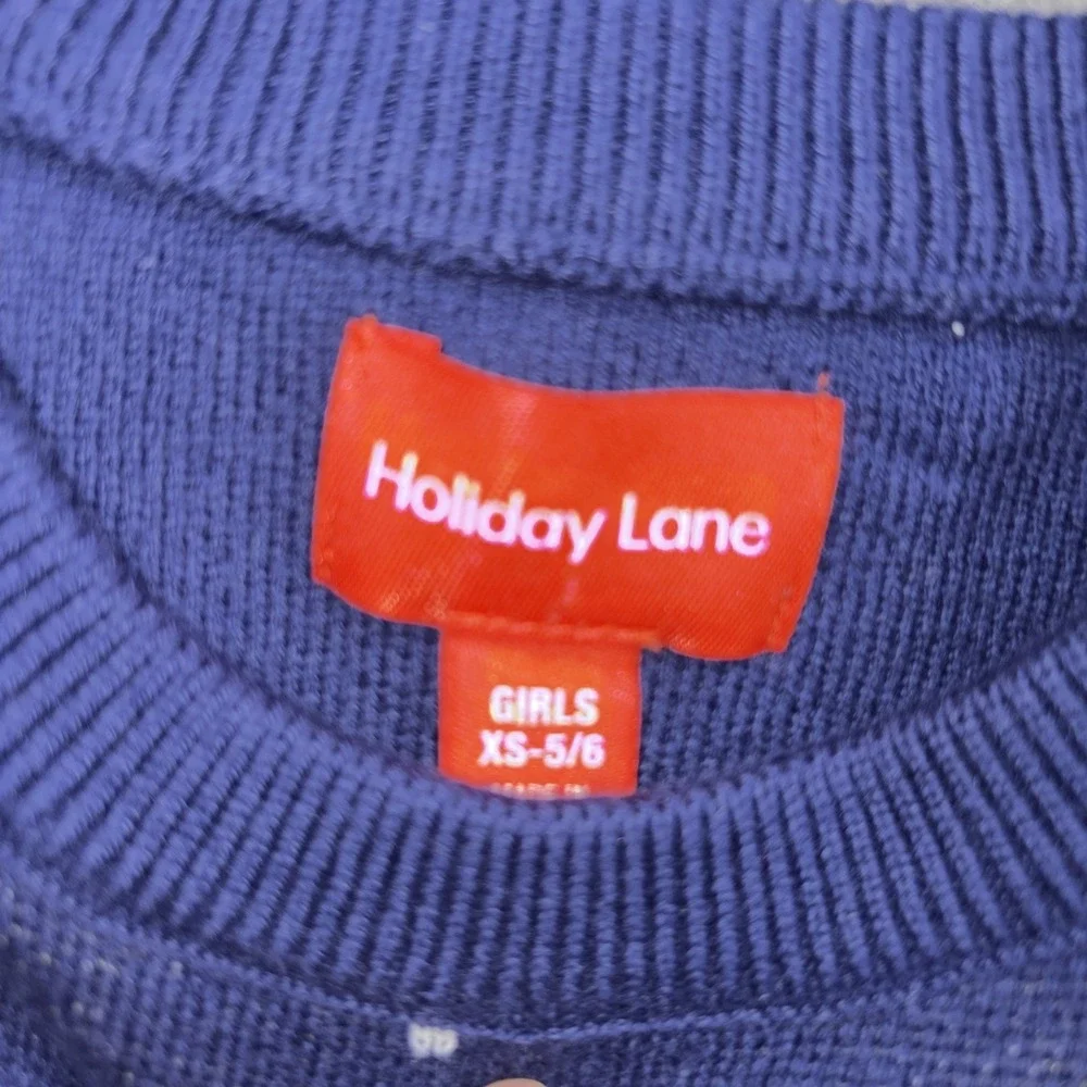 Holiday Lane Girls‎ Winter Sweater Size XS 5/6